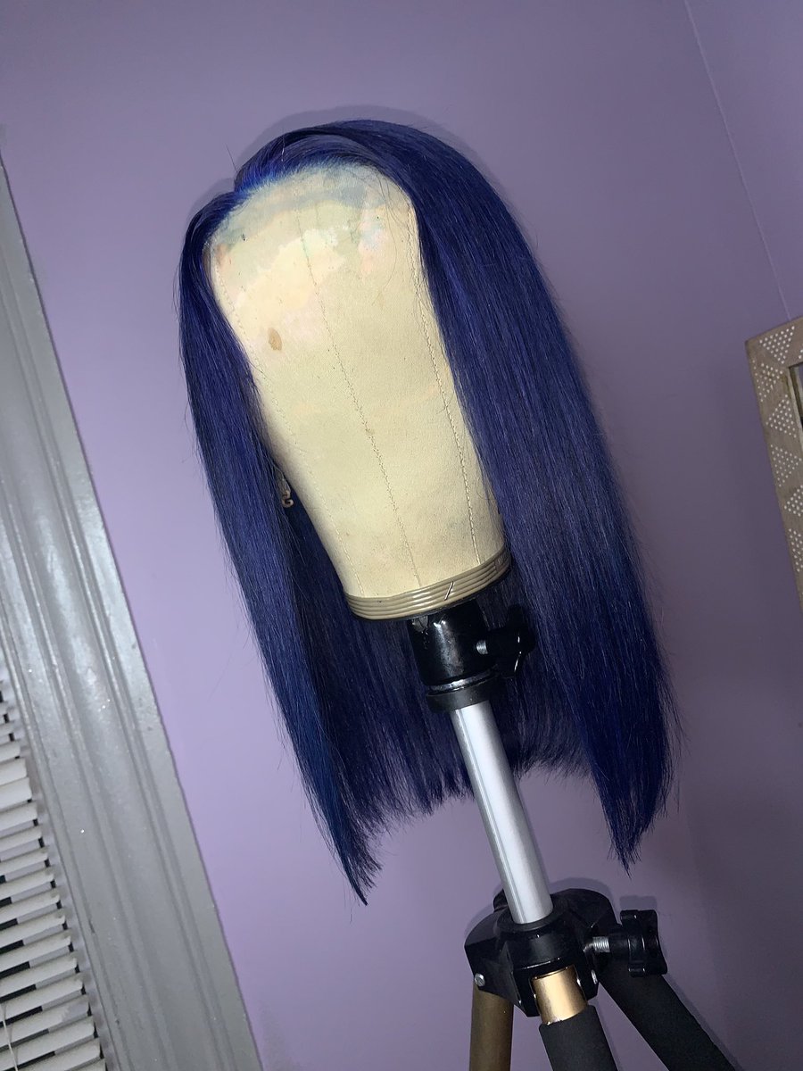Blaudayyy's tweet image. Midnight Diamond🥶💙 Are y’all ready tho 🤩 Me and my sis dropped some heat 🙌🏽 @nikkithewigslayer_ This Unit is for Sale ✨ DM me for pricing. #phenomenalbeauty #wigs #customwigunit #blackownedbusiness #smallbusinesssupport #supportsmallbusiness
