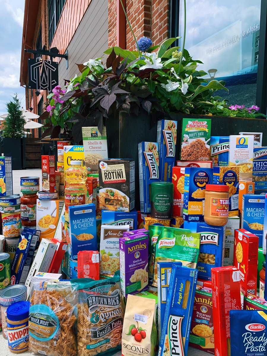 a HUGE thank you to all who visited #arsenalyards last week for the good vibes neighborhood pickup 💜

we are pleased to share that we collected 750+ items for the #watertownfoodpantry! 🙌 #thankyou
#watertownma #communitylove
