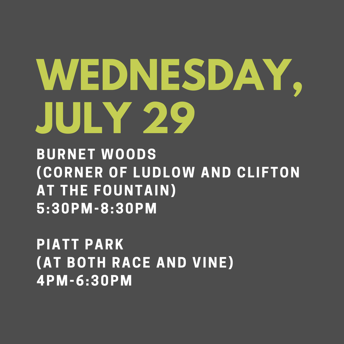 PSReCincinnati's tweet photo. this week's petition signing events! thread: https://t.co/uC14vEz2Iq