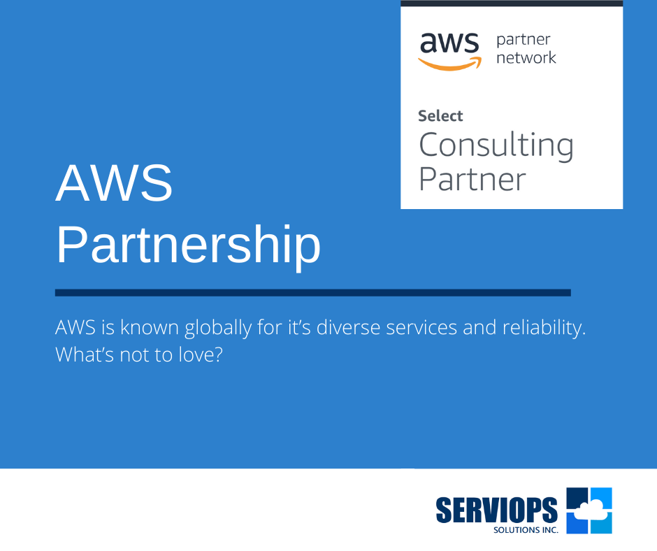 serviops's tweet photo. As a 'Select' partner of AWS we feel strongly about making good use of the aws toolbox and making sure we share those resources with our clients.

 https://t.co/eX4qAPJUT5  #cloudmigration #cloudcomputing #serviops #smallbusinesssolutions #aws #2020 https://t.co/HOnofplYEO