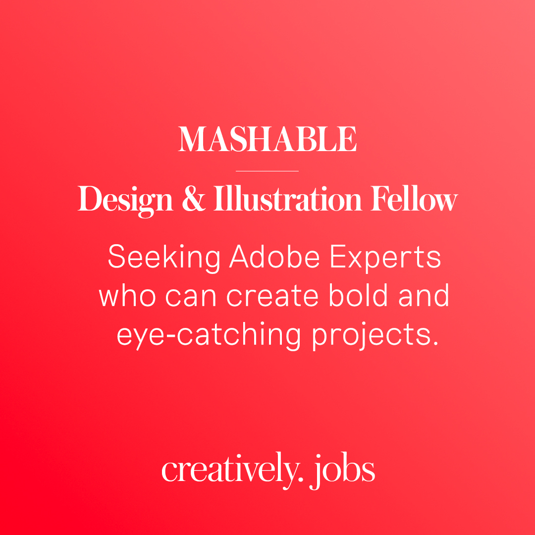 Let’s get to work. 💪 Find incredible #jobs from dozens of top brands—from <a href="/skims/">SKIMS</a> and <a href="/flighthouse/">Flighthouse</a> to Lunya and <a href="/mashable/">Mashable</a> —on #Creatively. Visit the link in our bio to see even more listings.