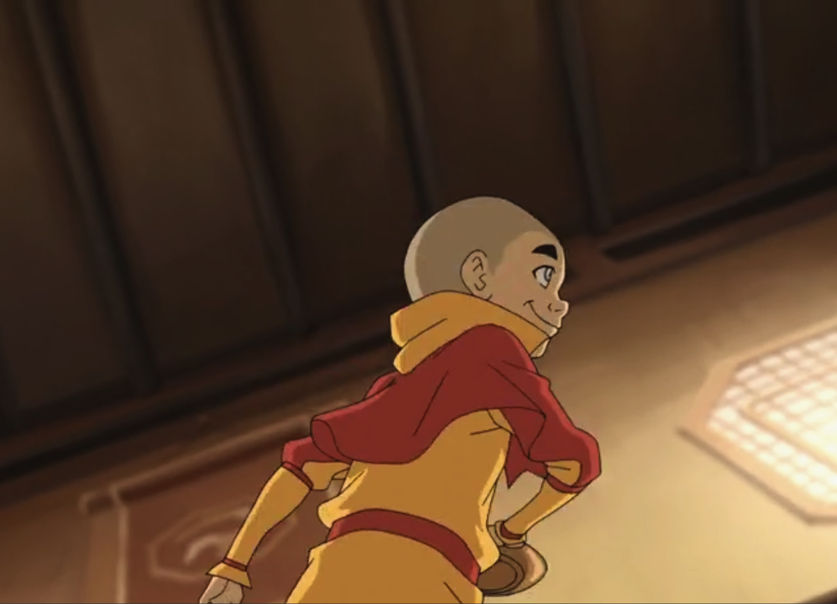bumi is discovered to be an airbender in the same way his namesake found out aang was an airbender
