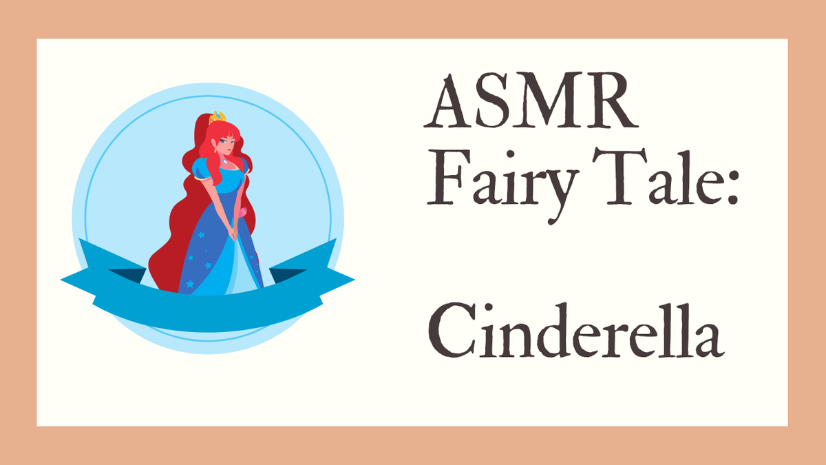 AsmrClassics's tweet photo. ASMR Whispering of Cinderella, the Classic Fairy Tale

#bedtimestories #bedtime #ASMR #storytelling #storyteller #FairyTaleTuesday 

https://t.co/ODYCRqwfzW https://t.co/P4CxJwfdAy