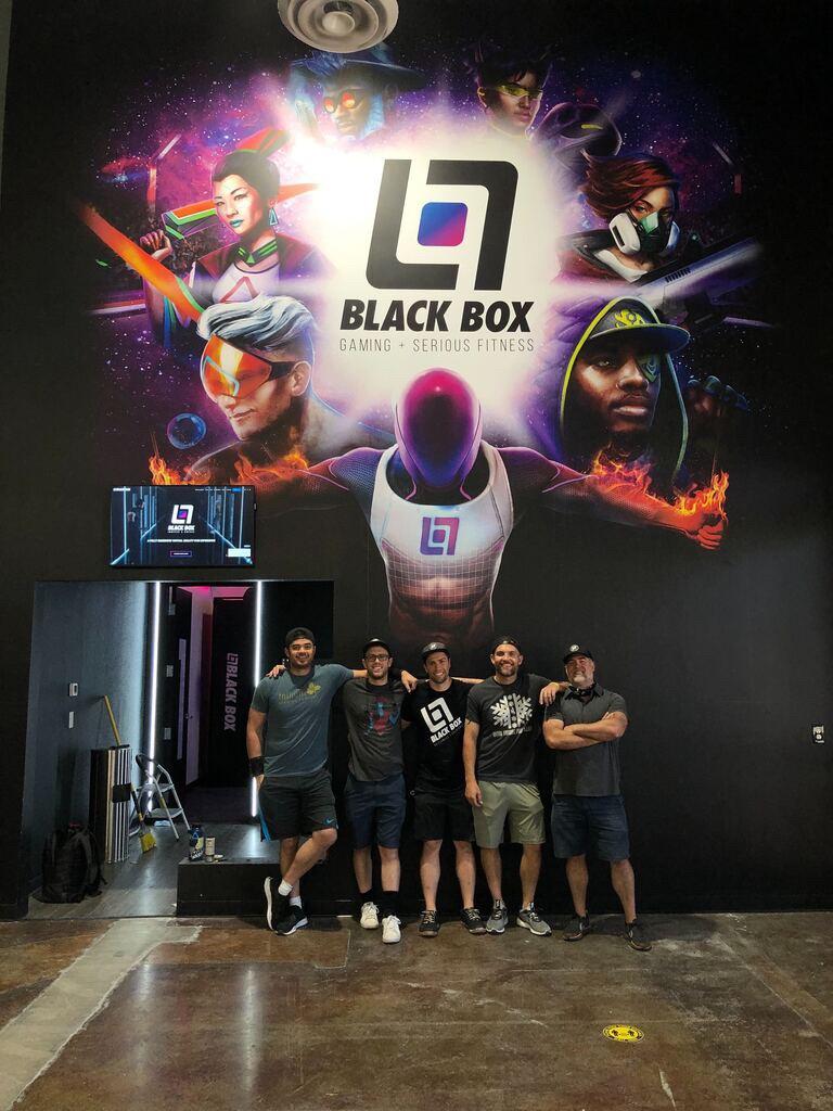 Closed! Open. Closed! Open? We are all fighting through this bipolarity; i.e. Black Box VR is a virtual reality exercise experience now in 75 state-of-the-art gyms. TLDI is proud to be a part of the experience with the vibrant wall graphics to compliment Black Box’s amazing tech.