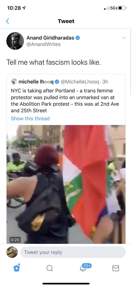 Look at this idiocy. Now arresting someone with an open warrant use defined as fascism because some people are too lazy to find out any facts before going full outrage.