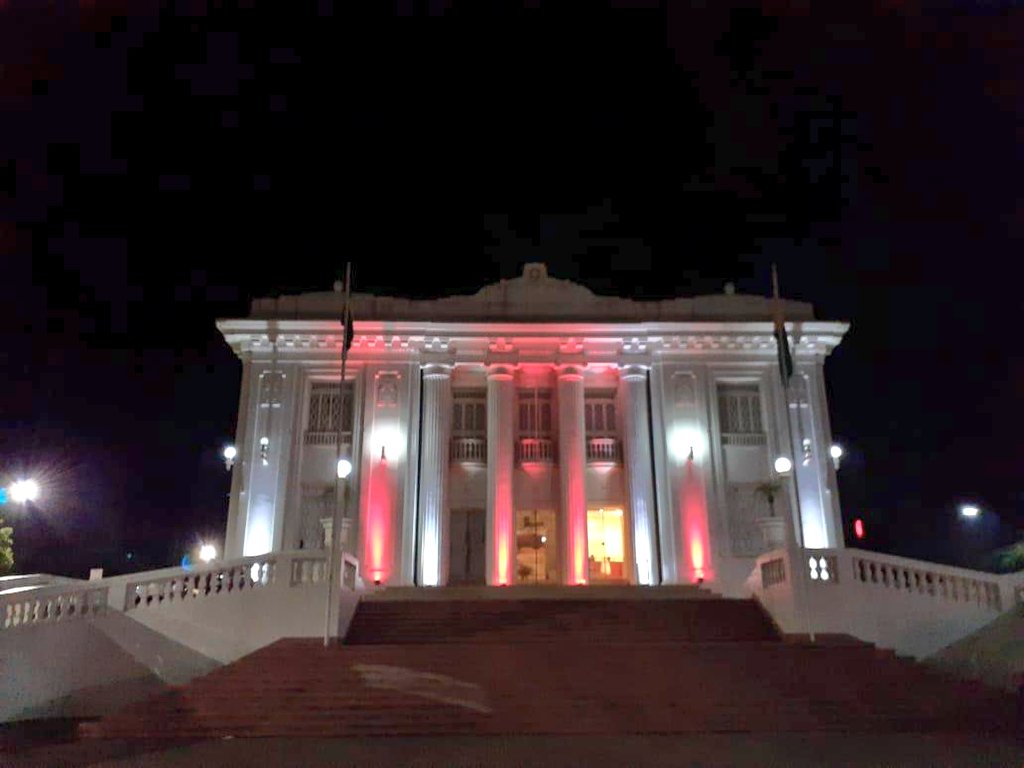 CancilleriaPeru's tweet photo. Con motivo del 199.° aniversario de nuestra independencia, los colores de la bandera peruana se lucieron en las edificaciones más representativas de Brasil, como el Cristo Redentor, Museo de la República, Teatro Amazonas y Palacio Rio Branco. https://t.co/QgFeSI3LYY