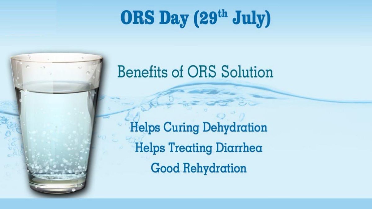DrSudhakar_'s tweet photo. Today is #WorldORSDay. Diarrhea is a major cause of death among children below 5 years of age. Oral Rehydration Salts(ORS) are cost-effective methods of preventing and treating Diarrhea &amp; Dehydration and can help to save children's lives from diarrheal diseases.

#ORSDay https://t.co/z0aeTcV2TH