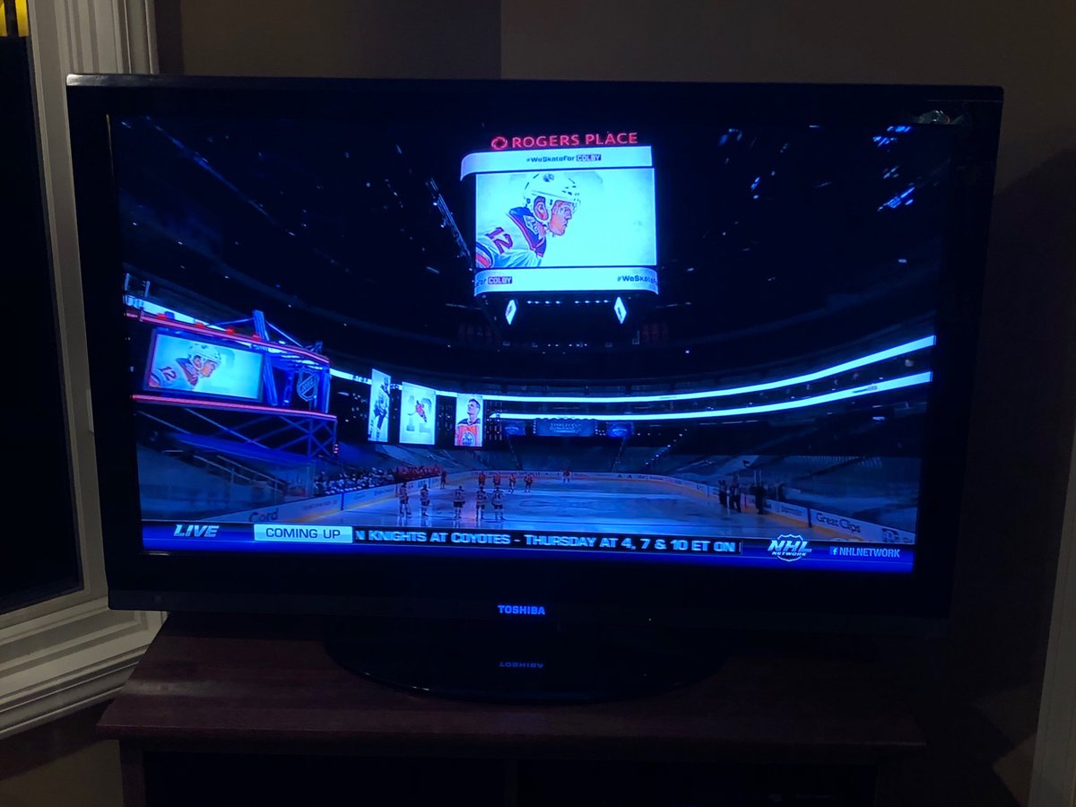 So nice to have hockey to get excited about!