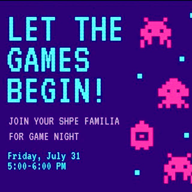 UTSHPE's tweet photo. SAVE THE DATEโผ๏ธ
Join your familia for game night this Friday! ๐
Stay tuned for the link ๐
#utshpe #ut24 https://t.co/H0I2VfpSvU