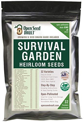 FoodIf the SHTF and no help is coming, your best bet is farming. Pick seeds that grow the best in your area and put them in your bag. You can also order heirloom seeds in case the current crop gets infected with something and wipes out the food supply. #TheResistance