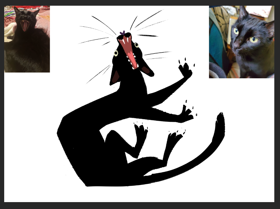 Prudence belongs to  @rileykit and SHE LIKES TO SCREAM (Jiji approves!)