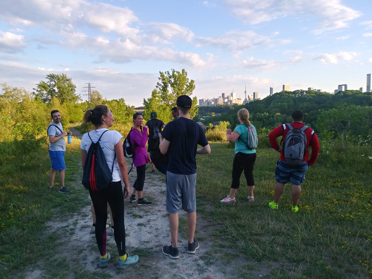 exploretofit's tweet photo. Another great night hike in Toronto with some of our MRAC members. Approx 16 km through the Beltline Trail, Ravines, Brick Works, and Crothers Woods. 

#TorontoFitness #TorontoCardio #TorontoExercise #TorontoWalking #TorontoHiking #MRAC #MidtownRaviners #YongeStClair https://t.co/acVPtLpPc7