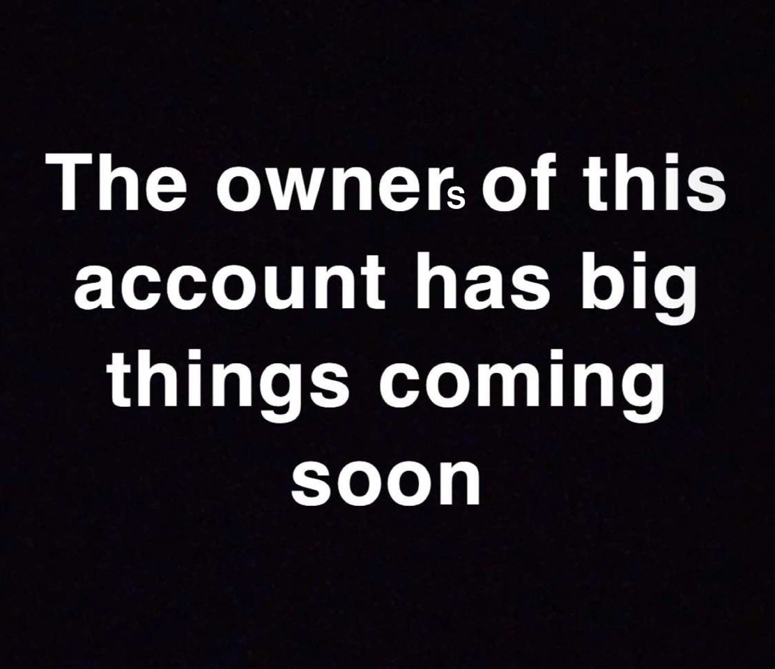 What’s happening? Big Things