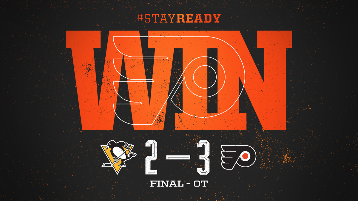 🔶FLYERS WIN!🔶
Got the rust off. Bring on the round-robin.