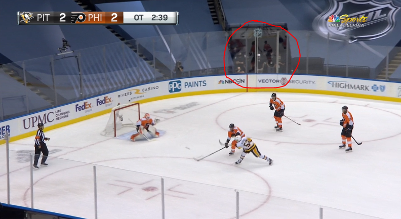 Seeing the other teams watching overtime in the corner is giving me serious Minor Hockey Tournament vibes