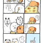 シンプルなメニューなのに凄く美味しそう･･･!チーズトーストが食べたくなる可愛い漫画!