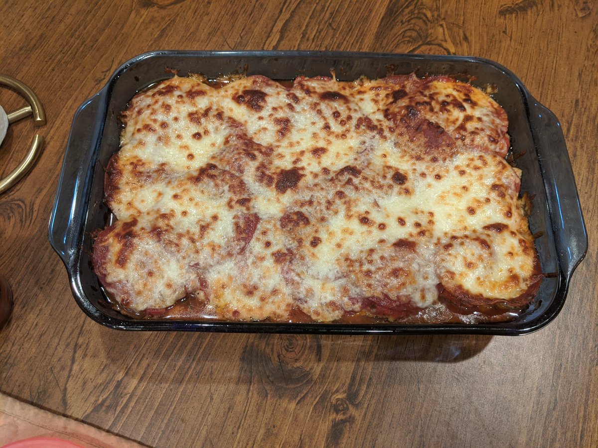 ItsMeElisaLou's tweet photo. Totally worth it! 10/10 would recommend #MichaelsofBrooklyn
And the Pizza Chicken was a hit! We'll be making this one again.
#TwitterSupperClub https://t.co/VAvZuyOnyz