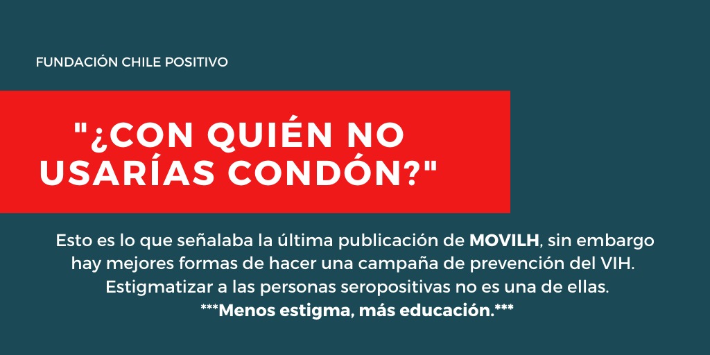 FChilePositivo's tweet photo. Como Fundación no podemos obviar este tipo de mensajes, pues atentan contra el bienestar de las personas seropositivas en Chile, por eso, te explicamos en este hilo 🧵 los efectos del estigma y la discriminación en las personas con VIH 

1/9 https://t.co/2WOxyTqOlb