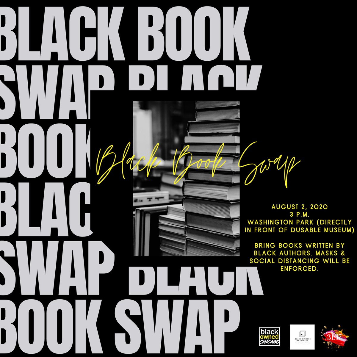 thenikkiscript's tweet photo. Hey @NonameBooks have you heard about this Black Book Swap in Chicago? It would be cool if you showed up &amp; invited your book club🙏🏾 https://t.co/d6M9MI2Q1o