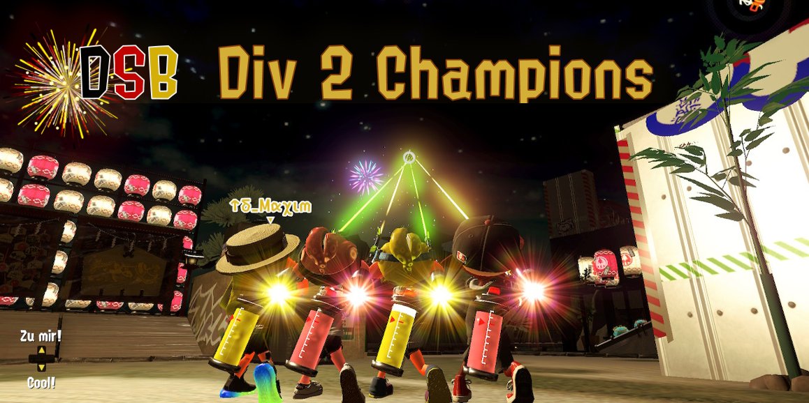 IncreasedDamage's tweet photo. We are happy to announce that we, Increased Damage, have become Division 2 Champions in @DSplatoonLiga!🏅
Thanks to our sub @xi_Syon, to our great Coach @Dragoneach67 and also a big shoutout to @AddictedPenguins and mi! <3
We are looking forward to the next season ;) https://t.co/Z8mlI2DGA9