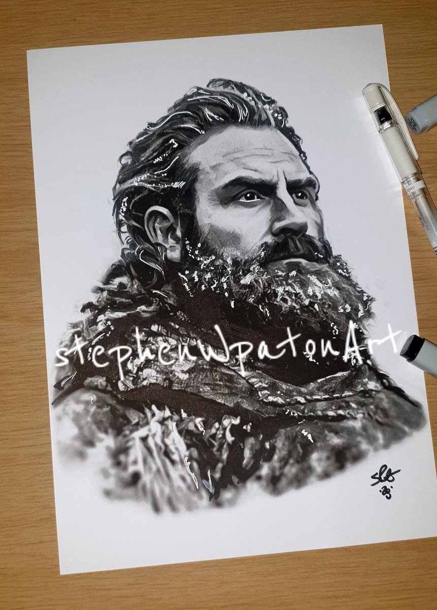 StevieP7050's tweet photo. Started painting #GameOfThrones . Starting of with Tormund @kristoferhivju #portraits https://t.co/dzPKJHJSvj