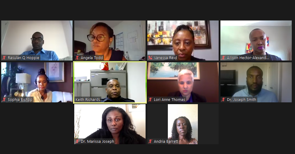 "Police need better mental health training and community supports. Implicit bias exists in all of us, the problem with the police is, they have force behind their decisions." Combating #antiblackracism and addressing its roots with @LTThomaslaw, <a href="/QHoppie/">Rasulan Q Hoppie</a> et al.