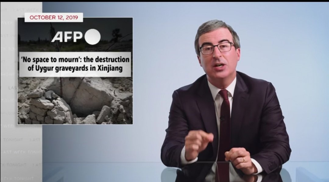 We just gonna skip over the due diligence here again, or is taking issue with providing more dignified cemeteries that families couldn't previously afford while pretending to care about them supposed to be comedic irony? Granted the Panda statue is creepy https://news.cgtn.com/news/2020-01-11/CGTN-Exclusive-Tracking-down-relocated-Uygur-graves-in-NW-China-Nak37jfg1G/share_amp.html?__twitter_impression=true