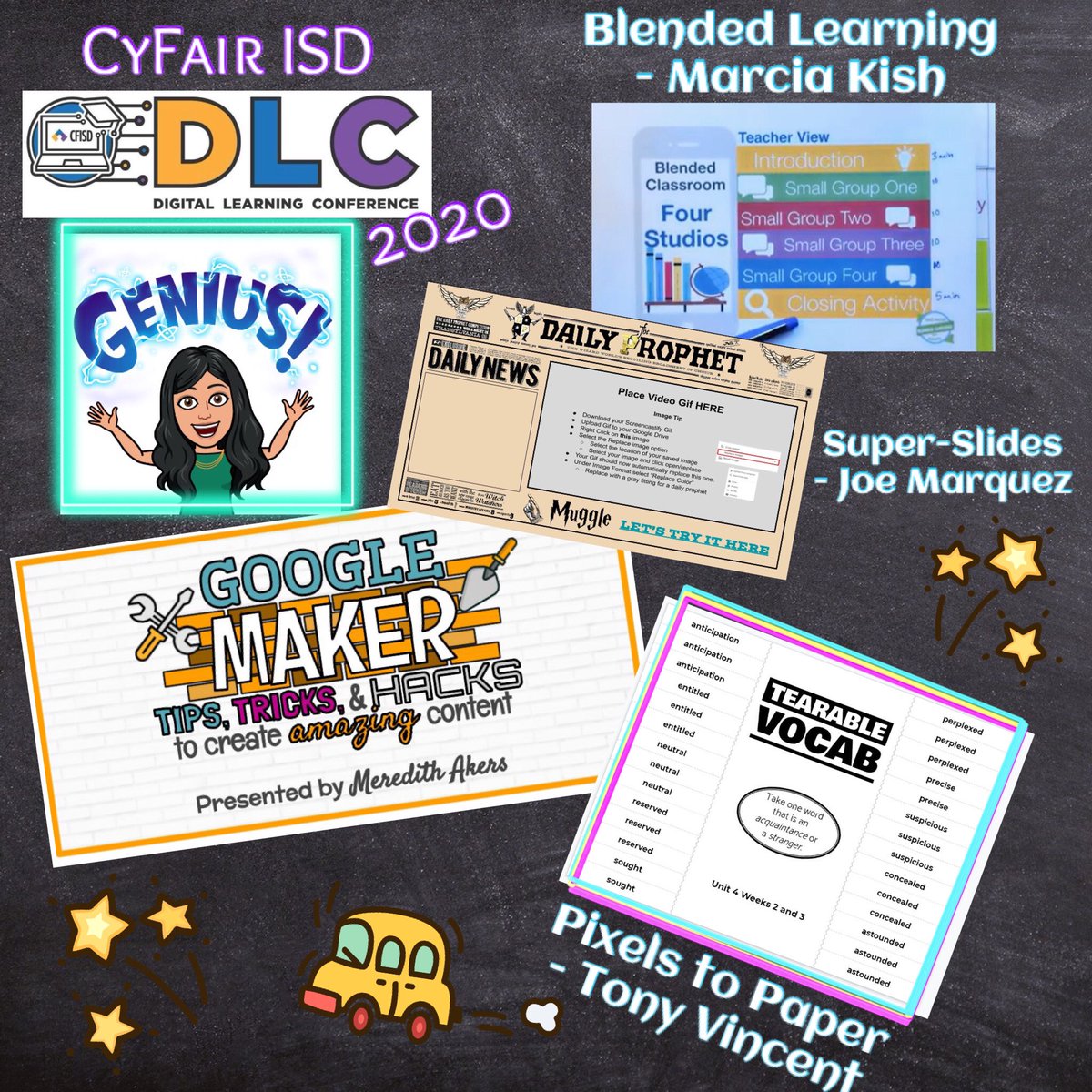 @CyFairISD #CFISDDLC #CFISDDLC2020 never disappoints. Loved learning new tech tips from the best! Innovative way to go live on @YouTube through @zoom_us! Thank you - @dsdPD, @meredithakers, @JoeMarquez70 & @tonyvincent! #AndreinAction