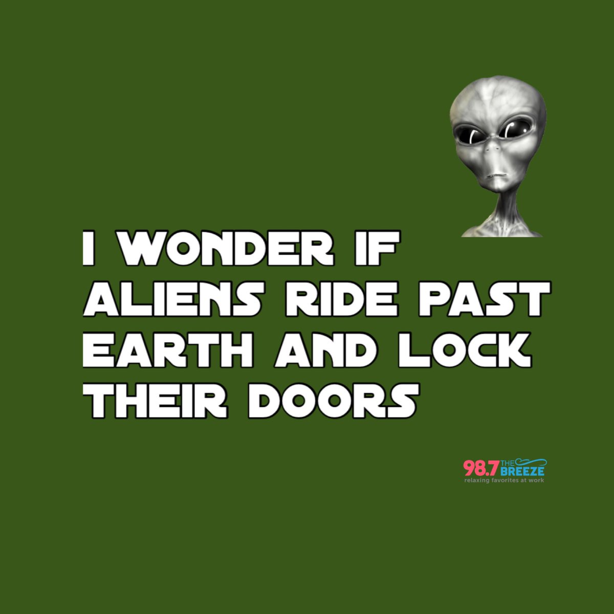 alt987detroit's tweet image. Why we haven’t seen #aliens? #2020problems