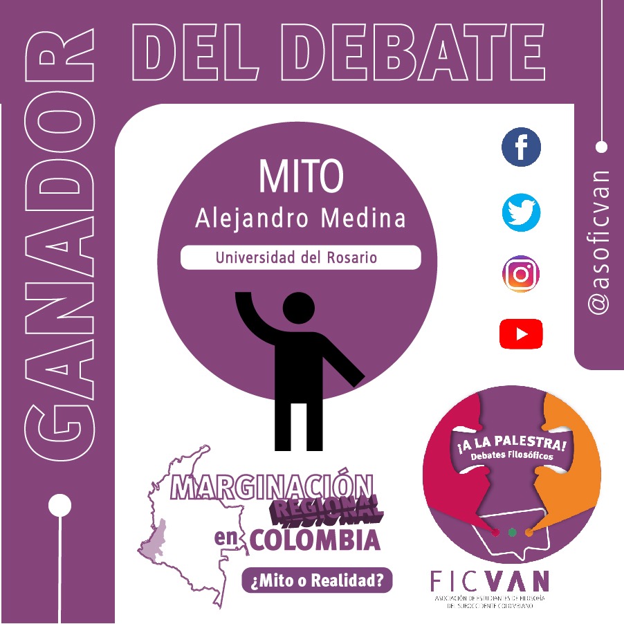 asoficvan's tweet photo. #FICVAN | Conoce al ganador del debate 3-1 de #ALaPalestra. A él y a la feliz ganadora de la rifa del libro ¡Felicitaciones! Síguenos en FB/IG/YT como @asoficvan https://t.co/BvfjRU6Oce