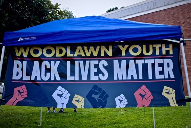 morningstarbap's tweet photo. MSBC Youth Ministry member Cameron Pope captured these images at last weekends Woodlawn Community Rally #voicesandimagesmatter https://t.co/c4FVjnhW8n