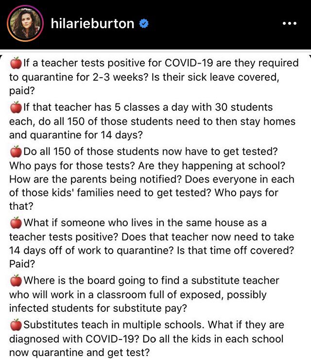 outbackbrian's tweet photo. From @HilarieBurton on Instagram. How this is gonna work is beyond me. #empathy4educators https://t.co/guuUCEZKis