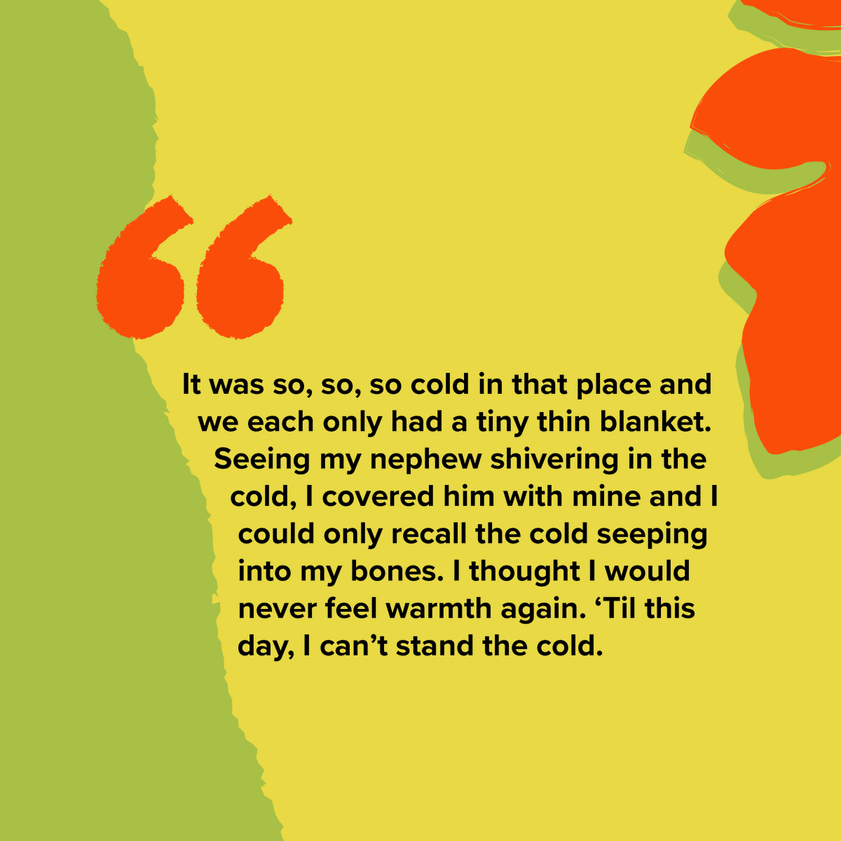 PlantTheSEAD's tweet photo. Tia Dang's earliest memory of Vietnam is shades of gray: gray skies, from which gray rain fell, on the top of their church made of concrete, where she and her nephew struggled to stay warm. 

Read the rest of Tia's story here: https://t.co/306lC4Vz4Q https://t.co/F8vPz8r4ZU