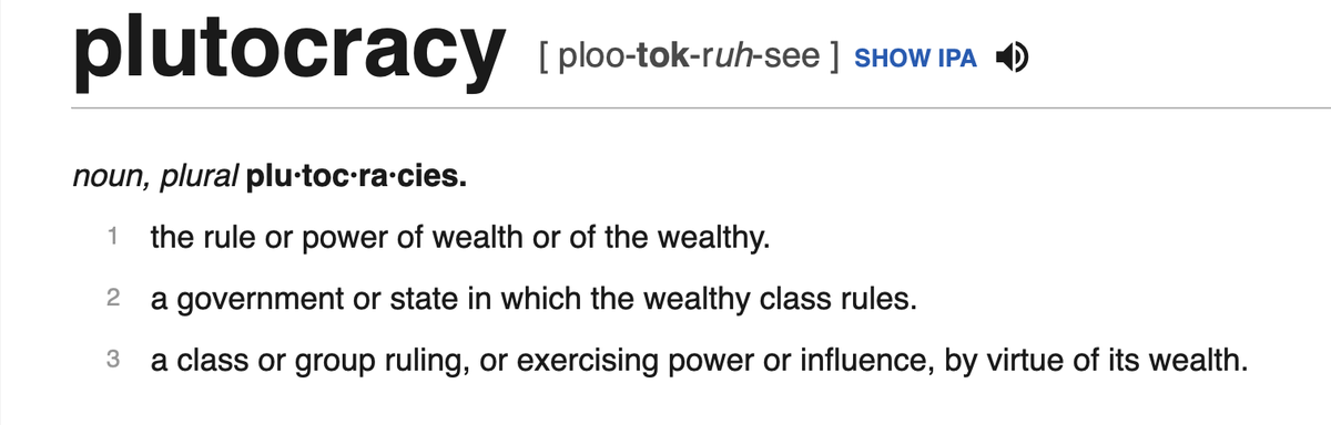 4/ The conservative dilemma is how to win elections with policies that are unpopular and hurt the constituents. The authors call the GOP plutocrats. The conservative dilemma is compounded by the fact that plutocracy is incompatible with democracy.