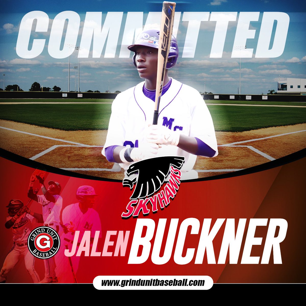 grindunitbsbl's tweet photo. Congratulations to 2020 OF @Only1JB3 on his commitment to @SVSBaseball21 NJCAA DII Sauk Valley CC, IL! #goskyhawks #committed #grindunitbaseball #theunit
#unitball
#grindszn
#getseen #getnoticed #getcommitted
#collegeready
#wegetyouplaced
#gatopprospects https://t.co/HaIcpItrY6