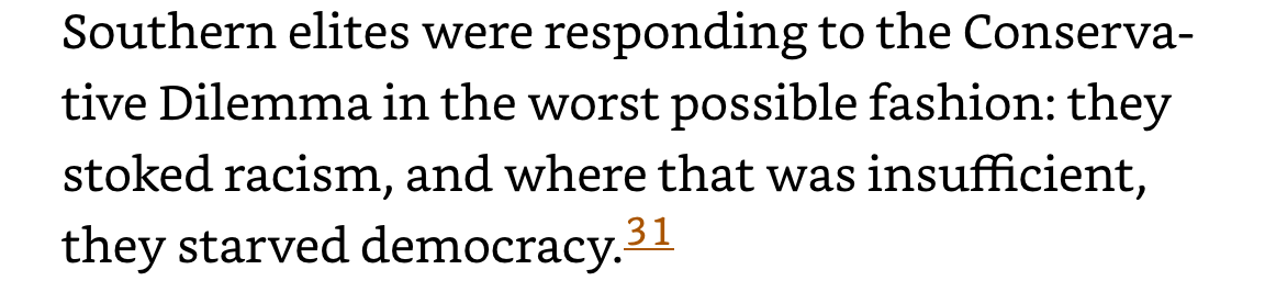 6/ The GOP discovered that stirring racism brought them voters. They used code words, and it worked. The GOP formed an alliance with Fox, an outrage-producing machine. Outrage, racism, and fear can persuade people to vote for economic policies that hurt them.