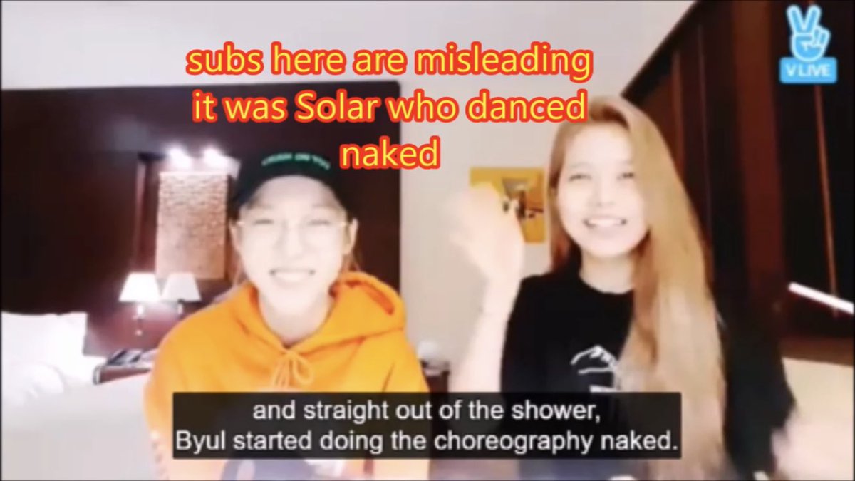 Ojala fueran subtitulos falsos, pero Moonbyul hasta la grabo