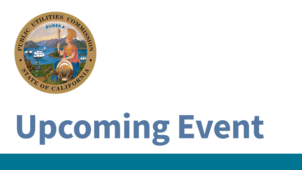 californiapuc's tweet photo. Help shape the CPUC’s plans for facilitating microgrid deployment. Join us at our 8/5 online workshop and submit comments by 8/14. https://t.co/ng5daeCEKT https://t.co/d8N4YagURE