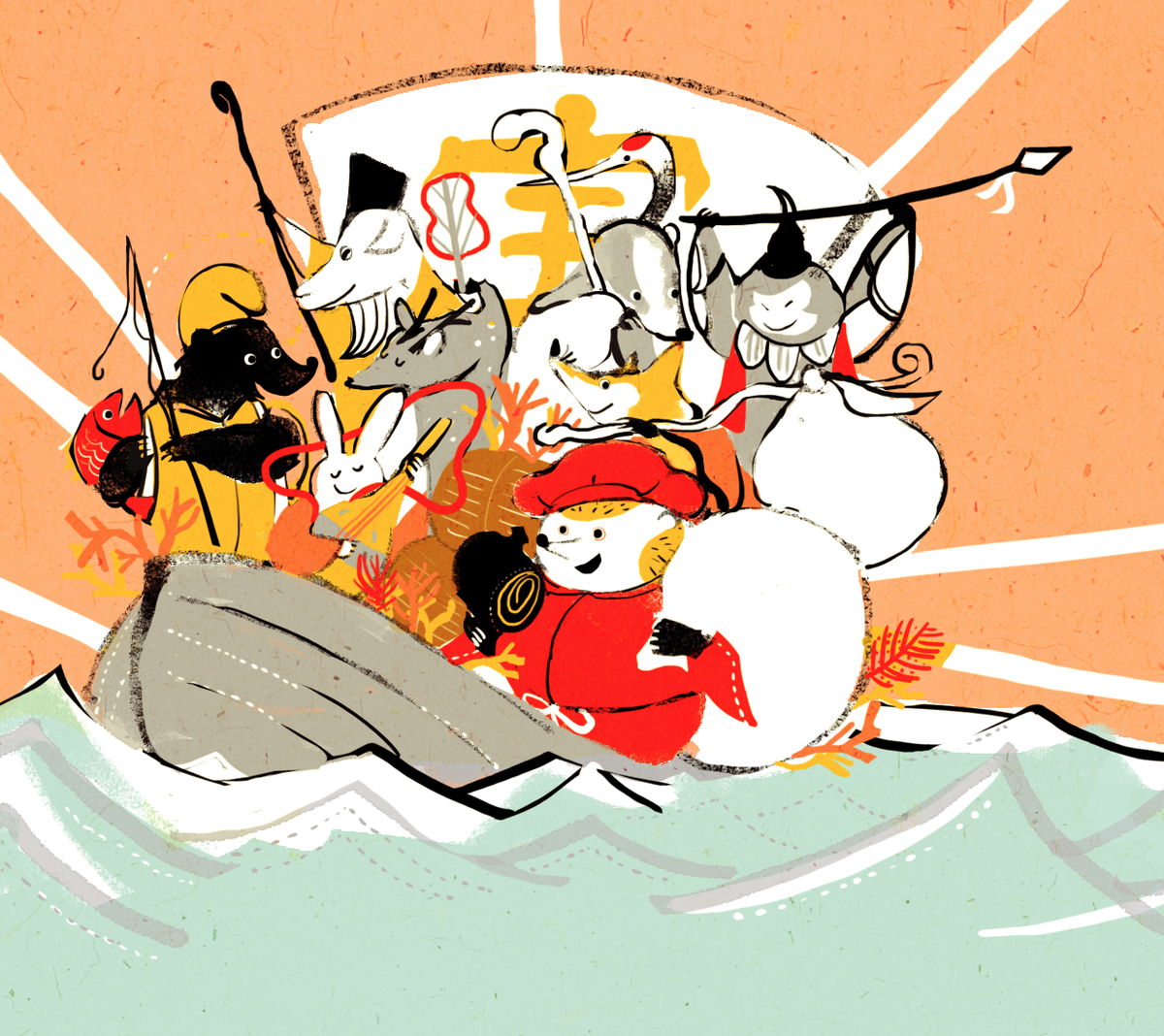 Twoucan 七福神の日 の注目ツイート イラスト マンガ コスプレ モデル