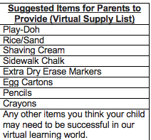 elvfrankfort's tweet photo. 2020-2021 Early Learning Village Virtual Supply List 
#OneTeamFCS #FCSLemonade #FCSWins https://t.co/aKCS6qoPLn