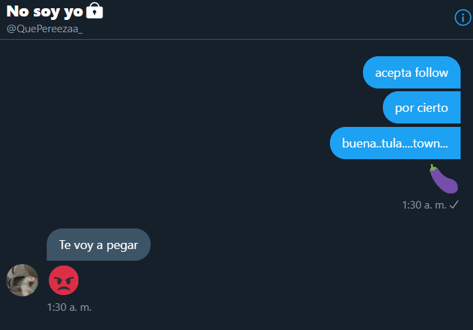 EatingCourage's tweet photo. abro hilo exponiendo a @/QuePerezaa_

me amenazó con pegarme y ahora estoy esperándole con una colt m40 en la puerta de mi casa, temo por mi vida. 
¿Este es tu ídolo? Porque el mío no. https://t.co/XtKWJLLUxr
