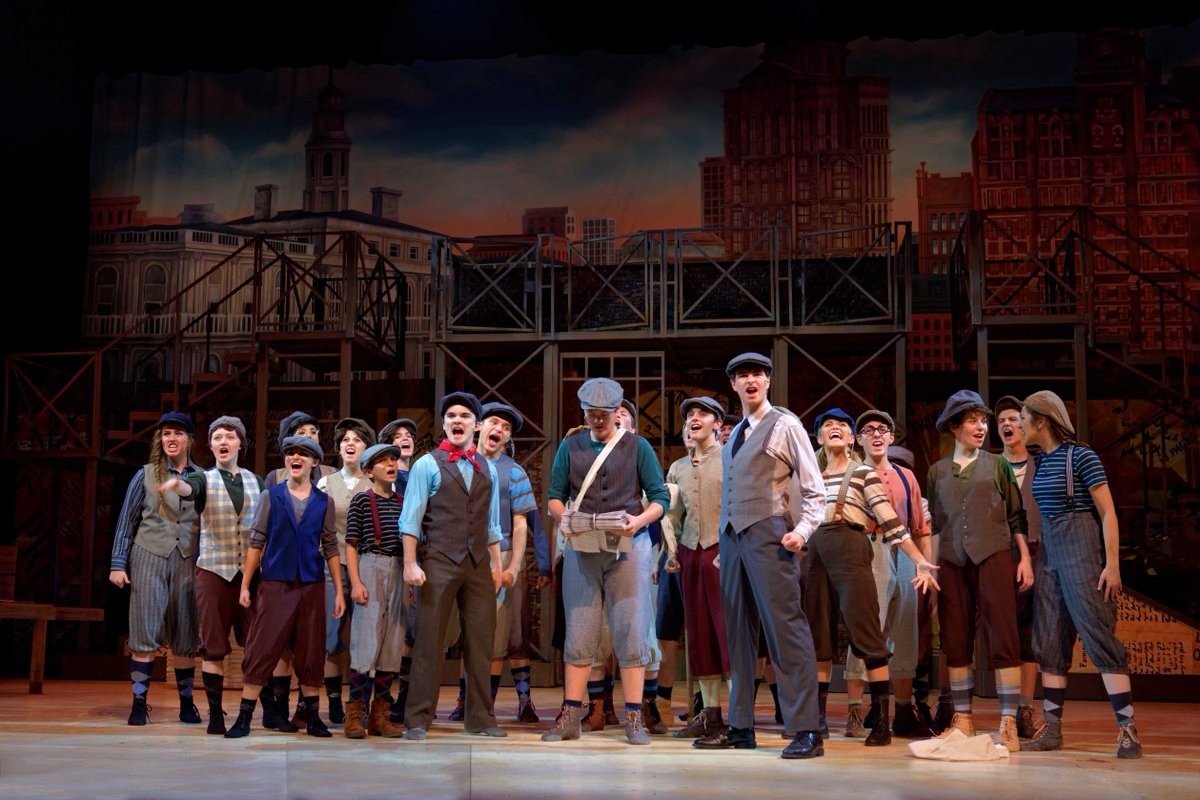 Seize the day with us starting TOMORROW!  Get your tickets for one of 6 online performances of our 2017 production of Disney's NEWSIES!  floydcentraltheatre.org