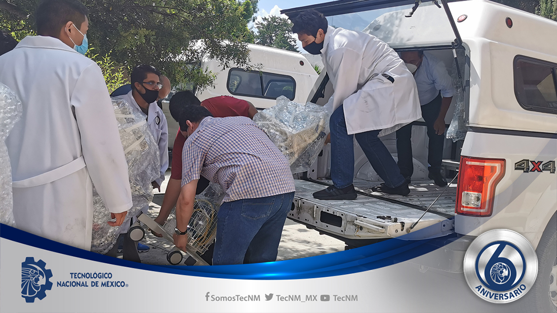 TecNM_MX's tweet photo. #ComunidadTecNM
El #TecNM campus Morelia, entregó 8 ventiladores al Instituto Mexicano del Seguro Social #IMSS, que fueron reparados por el personal académico y estudiantes, los cuales se enviaron a la #CDMX para su distribución.
Leer más 👉🏻 https://t.co/A51pzWFABJ https://t.co/8Mxxq3l1U8