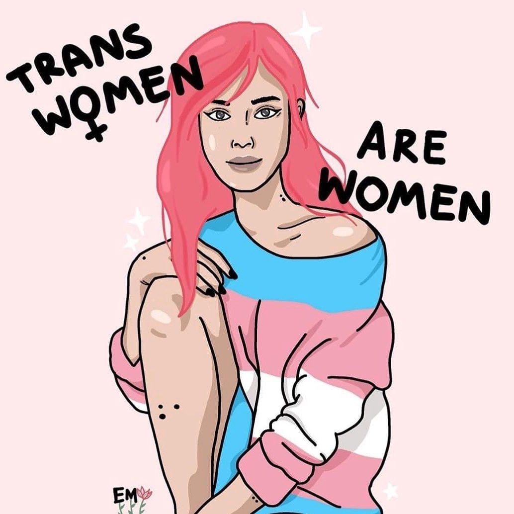 PrideNaples's tweet photo. Trans Women ARE Women! #TransIsBeautiful https://t.co/XW9RAx7A8m
