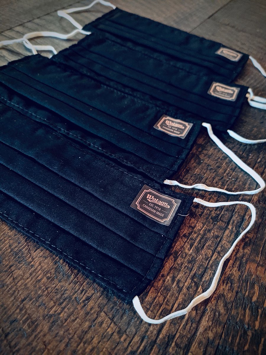 WatsonGloves's tweet photo. Our Canadian Made Face Masks 🍁 are now available online at https://t.co/vhWmbUbaUW! 100% cotton that's reusable &amp; machine washable! For general purpose (not medical grade).  Get yours now by clicking the link 👉 https://t.co/2mPefBh3xb

#MadeinCanada #FaceMask #WatsonGloves https://t.co/TjxeLBfOM5
