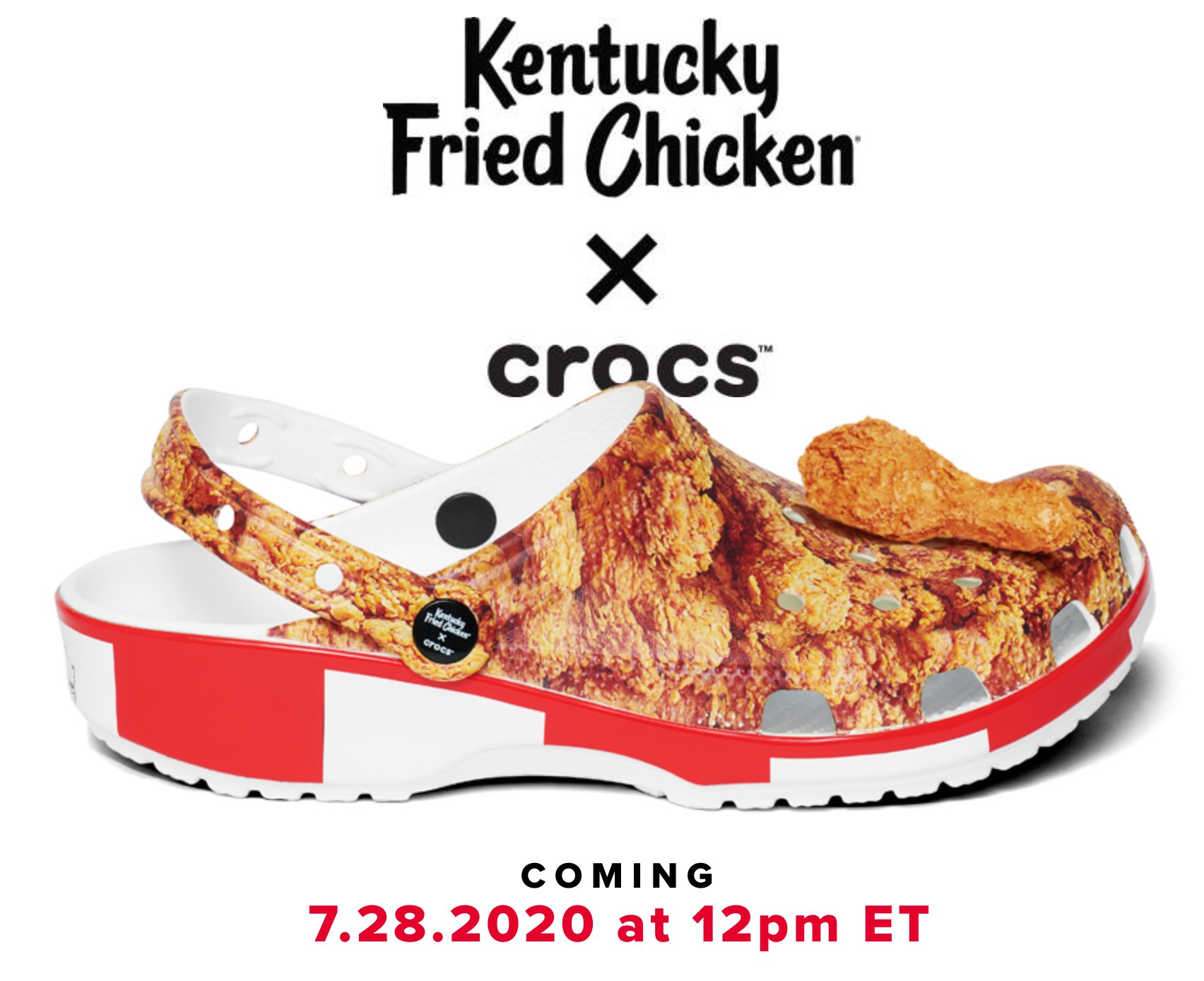 KFC x Crocs croc 