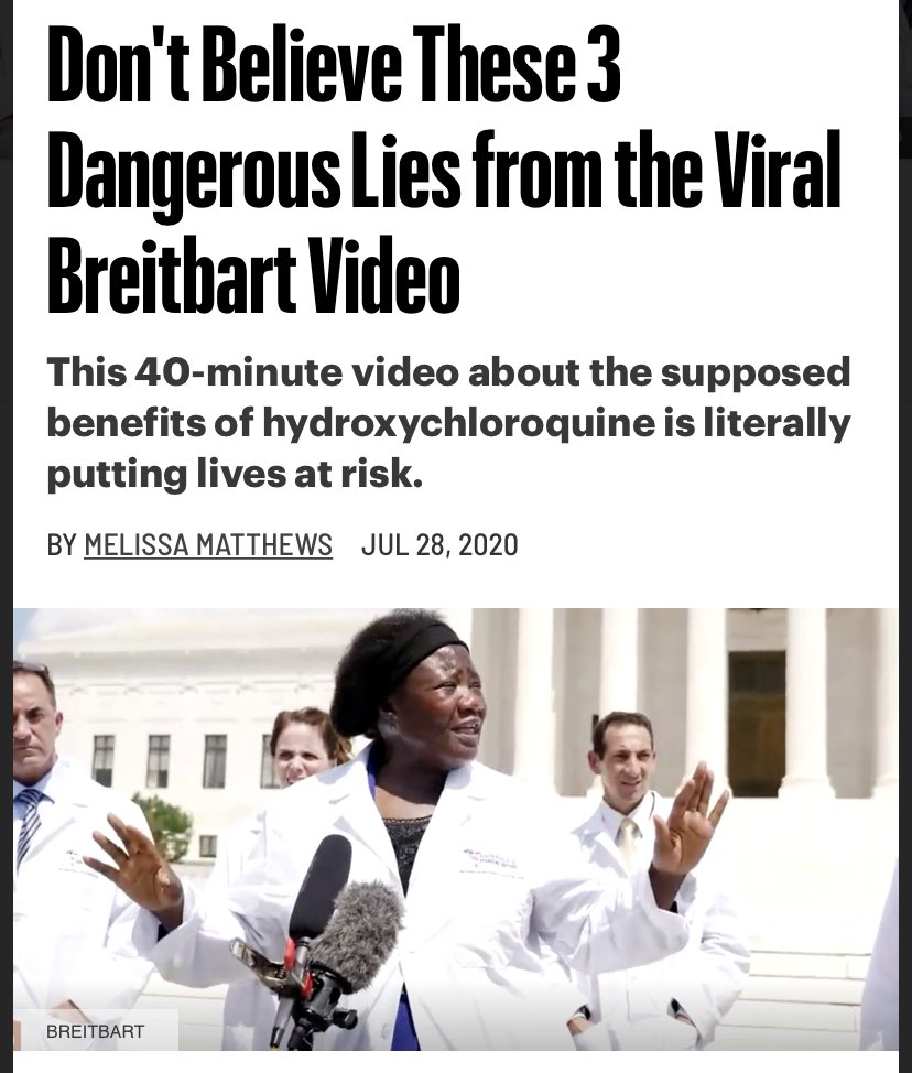 But that didn’t stop the fascination, sensationalization, or the politicization Of this debunked “miracle-cure”