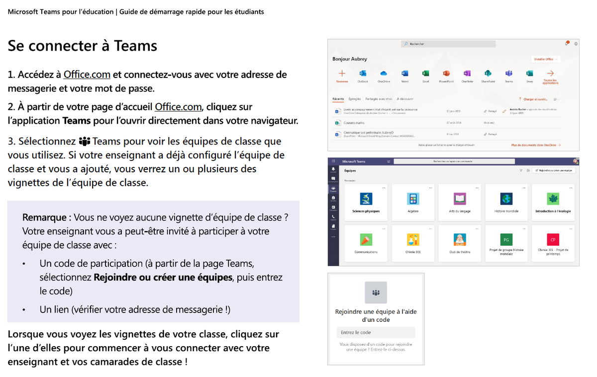 For families, community organizations and students - Teams Quick Start Guide for Students in Spanish bit.ly/3hJHdVV and English bit.ly/2Dcjsa4 - together we're ready to connect and learn, every student better prepared for their #AsYetImagined!