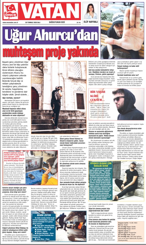 Önce Vatan gazetesi tam sayfa röportajım yayında...
oncevatan.com.tr/roportaj/ugur-…
Keyifli okumalar. #röportaj #gazete #ugurahurcu #öncevatangazetesi