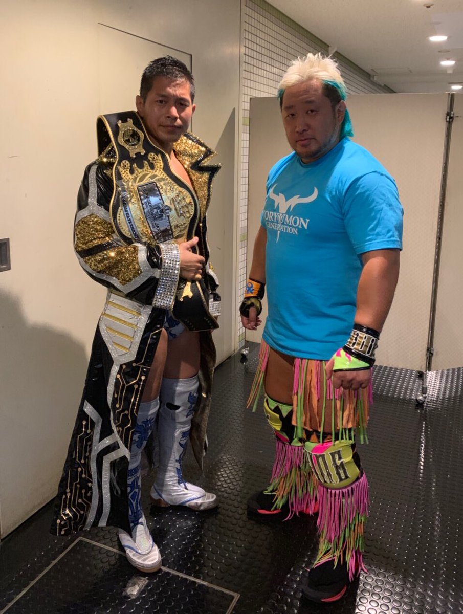 Shuji Kondo (he wasn't in the video but he's Toryumon generation) #dragongate